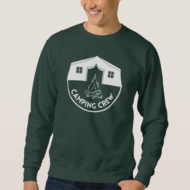 Sudadera Diseño del campamento Guay de Camping Crew (Anverso)