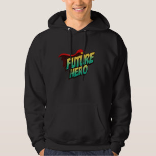 Sudadera Diseño del futuro casco héroe