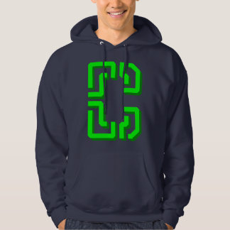 Sudadera Diseño del logotipo de la letra C.