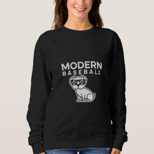 Sudadera Diseño del logotipo del béisbol moderno