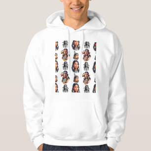 Sudadera Diseño del patrón de tribu indígena nativo america