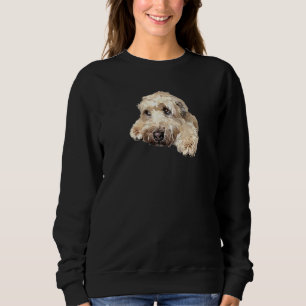 Sudadera Diseño del Terrier de la Rueda Cubierta Suave