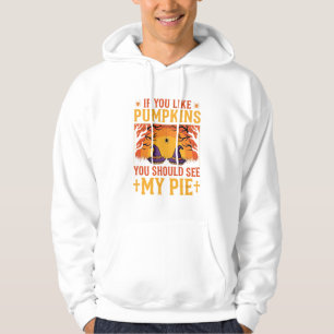 Sudadera Diseño divertido de bruja de pastel de calabaza de