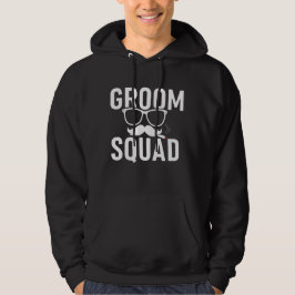 Sudadera Diseño divertido de la fiesta de boda Groom Squad