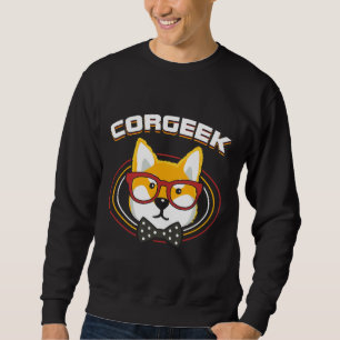 Sudadera Diseño divertido de libros Corgi Geek Corgeek 31