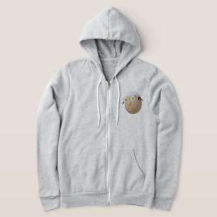 Sudadera Diseño divertido de personajes de huevo RG & RA