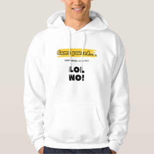 Sudadera Diseño divertido Desi Urdu: ¡El juego está en marc