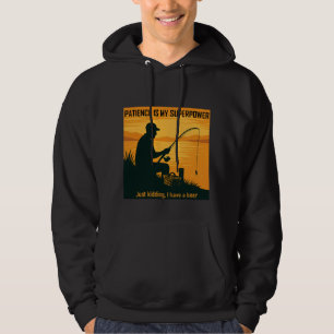 Sudadera Diseño divertido para los amantes de la pesca