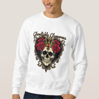 Sudadera Diseño elegante de Halloween con glamour