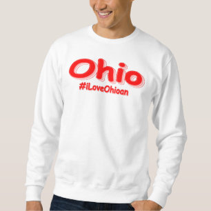Sudadera Diseño elegante de "iLoveOhioan". Comprar ahora