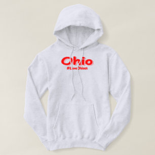 Sudadera Diseño elegante de "iLoveOhioan". Comprar ahora
