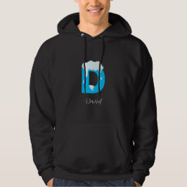 Sudadera Diseño elegante de la letra D de invierno