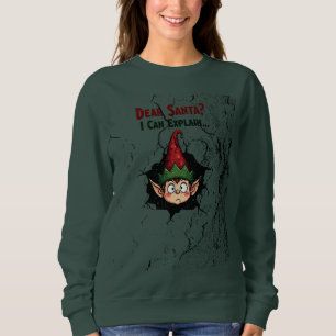 Sudadera Diseño Elf de Navidades divertidos - Sw