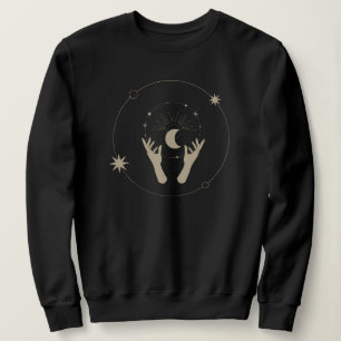 Sudadera diseño estético de fantasía bajo la luz de la luna