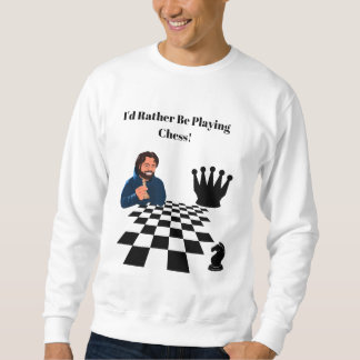 Sudadera Diseño estratégico de ajedrez - El arte del juego