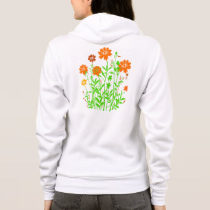 Sudadera Diseño Floral de Flores Silvestres