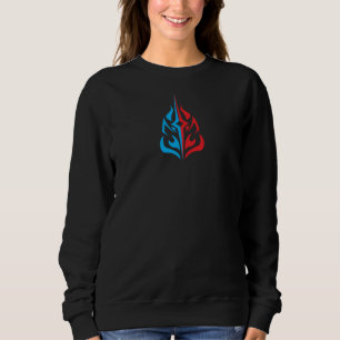 Sudadera Diseño Floral Ornamental