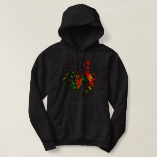 Sudadera Diseño Frontal de León Rasta