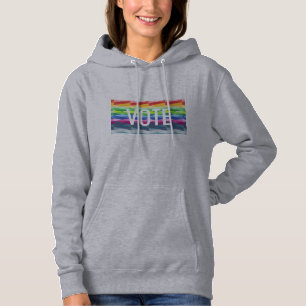 Sudadera Diseño geométrico abstracto del prisma arcoiris -