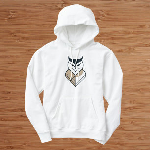 Sudadera diseño geométrico del logotipo de OWL