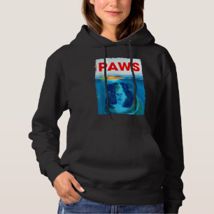 Sudadera Diseño gráfico de cerdo de Guinea PAWS Arte de zan
