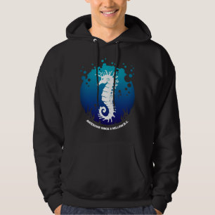 Sudadera Diseño gráfico de la vida marina - caballitos de m