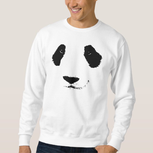 Sudadera Diseño gráfico de Personalizado de Panda gigante p (Anverso)