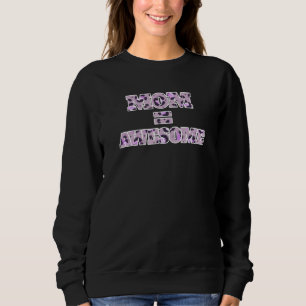 Sudadera Diseño Gráfico de Vaca Mama Impresión Mujeres Lind