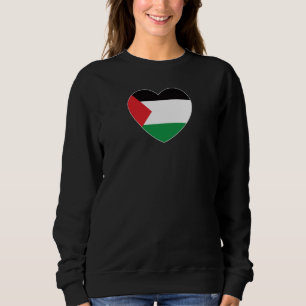 Sudadera diseño gráfico lindo con bandera palestina