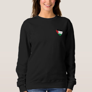 Sudadera diseño gráfico lindo con bandera palestina