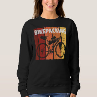 Sudadera Diseño gráfico vintage de bikepacking