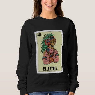Sudadera Diseño guerrero azteca del Orgullo Mexicano - El A