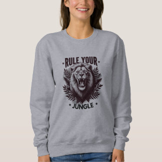 Sudadera Diseño Inspirador Fierce Lion King