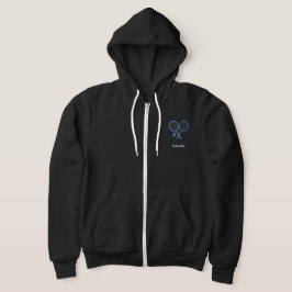 Sudadera Diseño minimalista para amantes del bádminton
