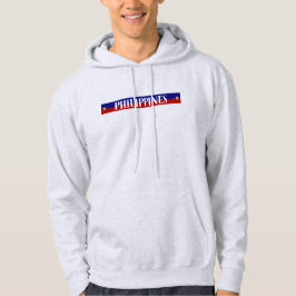 Sudadera Diseño mínimo de bandera de Filipinas