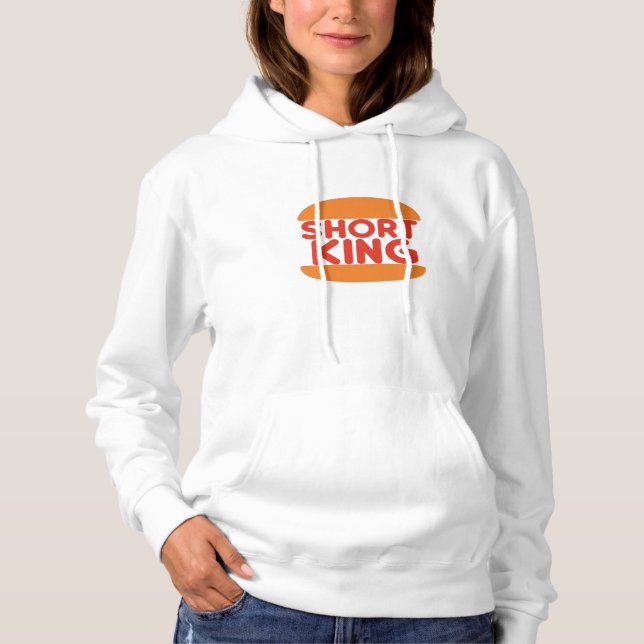 Sudadera Diseño Mínimo Divertido Rey Bajo (Anverso)