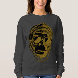 Sudadera Diseño musical de Gorilla Music Guay