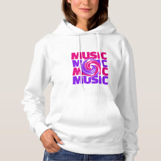 Sudadera Diseño musical Hoodie Femenino