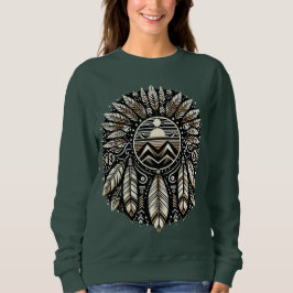 Sudadera Diseño nativo americano