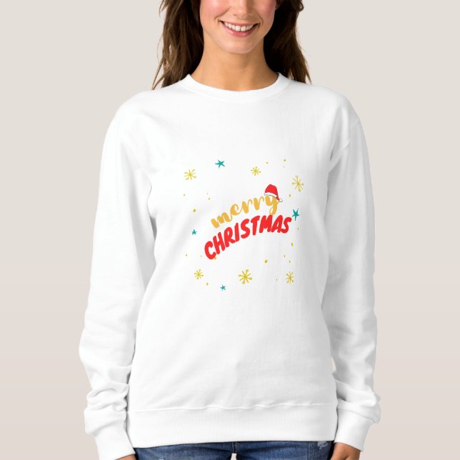 Sudadera Diseño navideño (Anverso)