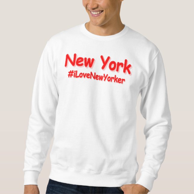 Sudadera Diseño "Nueva York". Comprar ahora (Anverso)