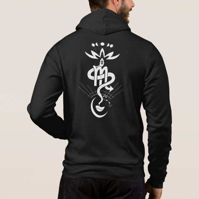 Sudadera Diseño original para impresión de serpientes 2025, (Reverso)