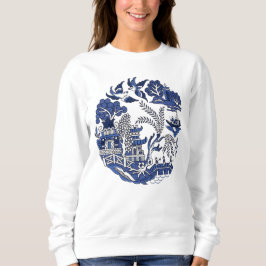 Sudadera Diseño panorámico azul clásico
