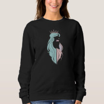 Diseño pastel "Reina elegante con corona"