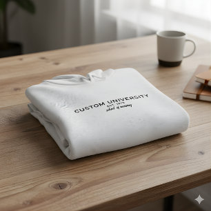 Sudadera Diseño personalizado de universidad nombre año car