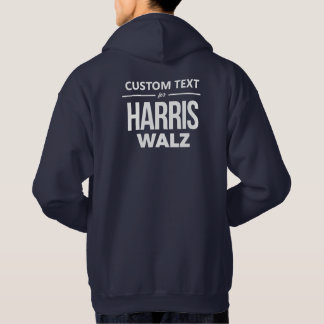 Sudadera Diseño personalizado para Harris Walz