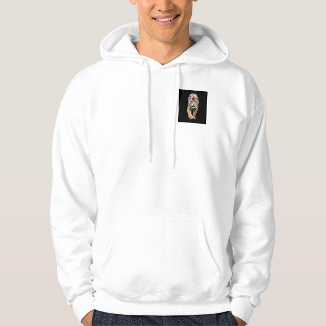 Sudadera Diseño personalizar Delantero Y Atrás De Los Tigre (Anverso)