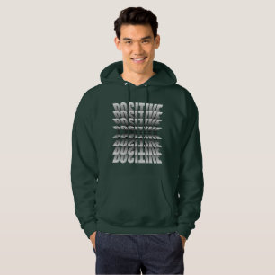 Sudadera Diseño positivo Hoodie elegante Arte y diseño