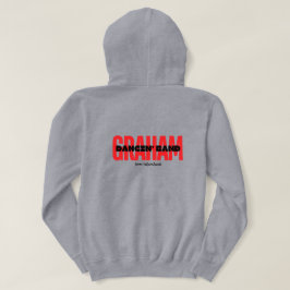 Sudadera Diseño posterior de banda de Graham Dancin