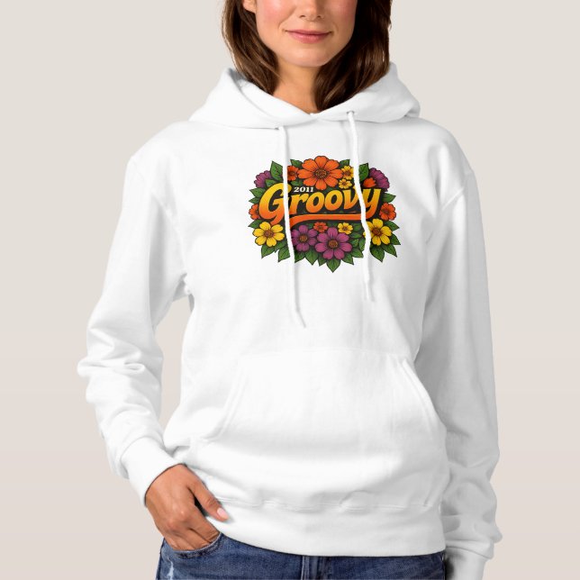 Sudadera Diseño Retro 2011 para el filtrado de energía flor (Anverso)